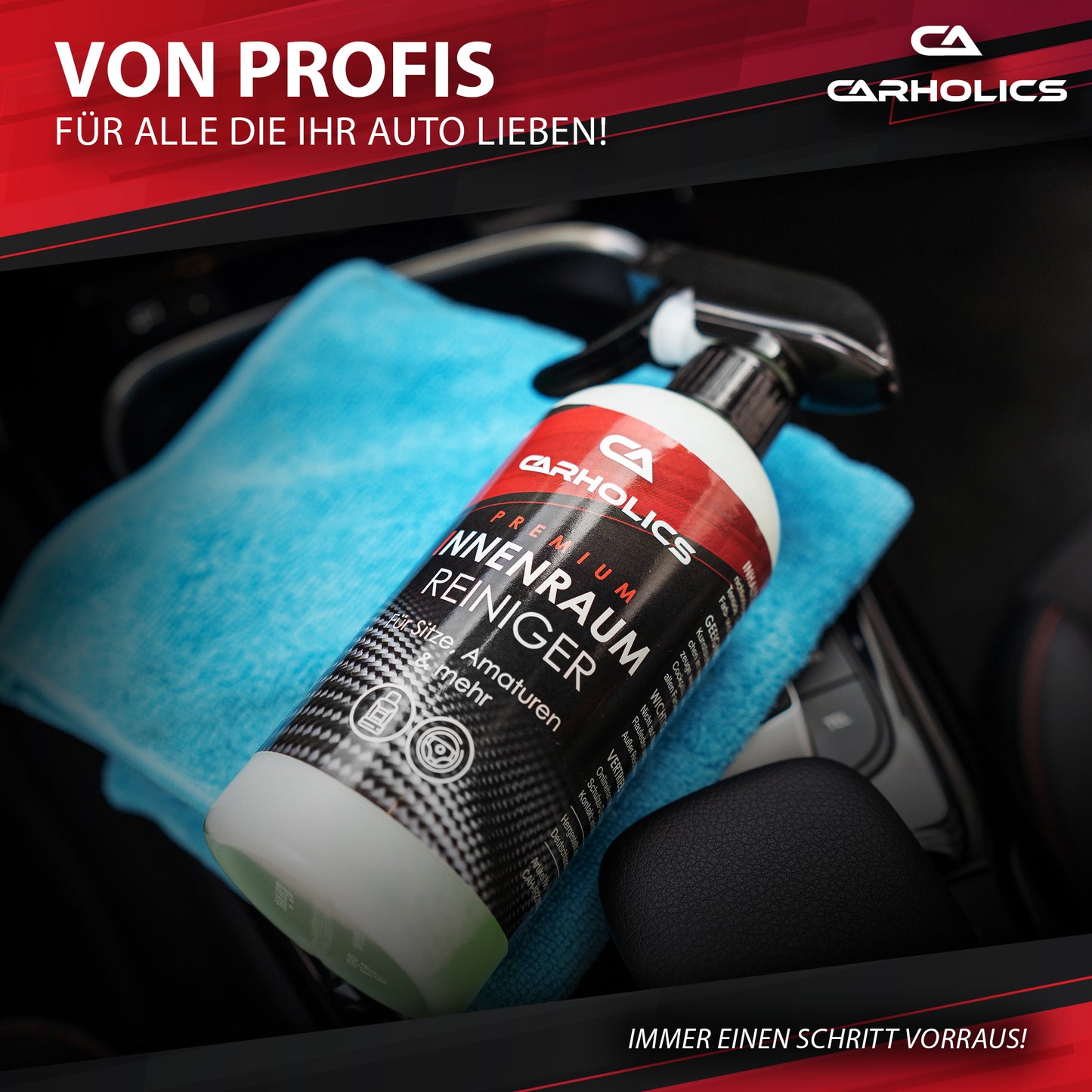 CARHOLICS® Auto Innenraum Reiniger Set 500ml