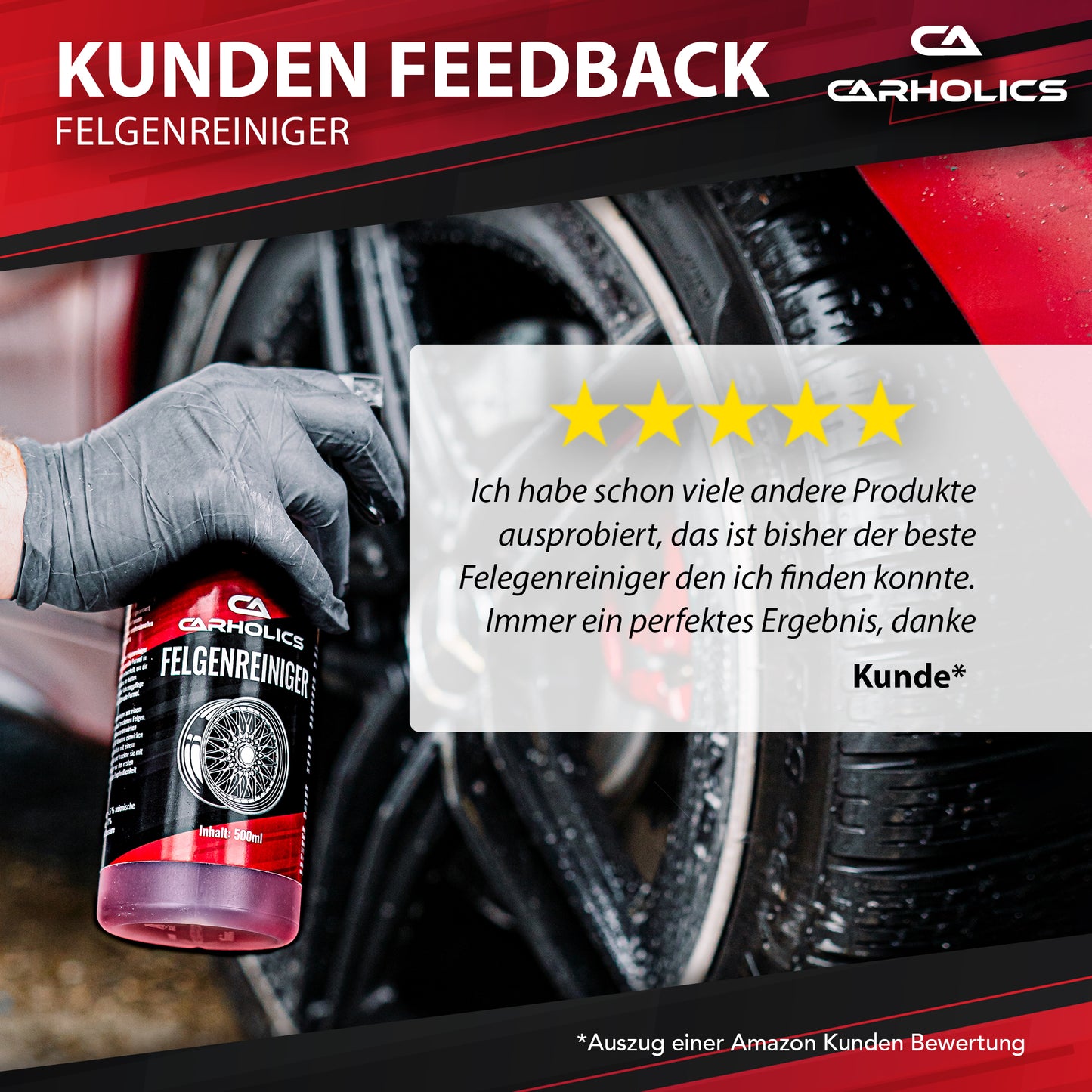CARHOLICS PREMIUM Felgenreiniger 500ml